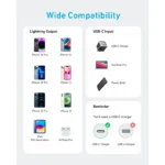 Anker - 323 USB-C To Lightning Cable - Black - Image 4