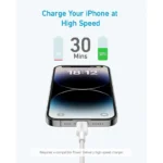 Anker - 323 USB-C To Lightning Cable - Black - Image 3