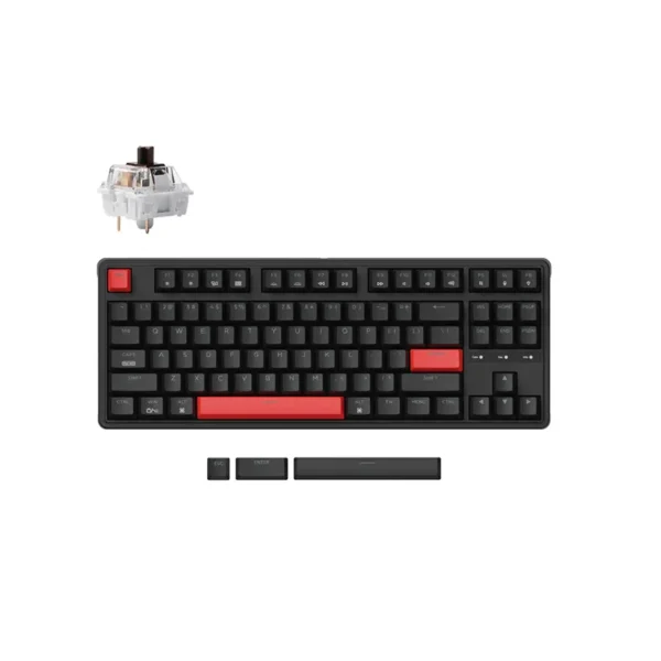 Keychron - C3 Pro TKL Mechanical keyboard - Black