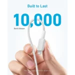 Anker - 323 USB-C To Lightning Cable - Black - Image 2