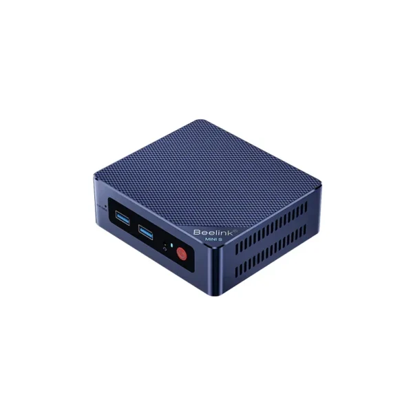 Beelink - MINI S12 PRO - Navy Blue - Intel® Alder Lake N100 Processor Up to 3.4 GHz 16G DDR4 RAM 500G