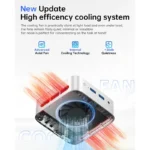 ACEMAGIC - V1 Intel N150 16GB RAM 512GB SSD Mini PC - Silver - Image 5