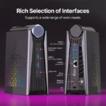 ACEMAGIC - S3A Mini PC Ryzen 7 6850U 32GB RAM 512GB - Black - Image 2