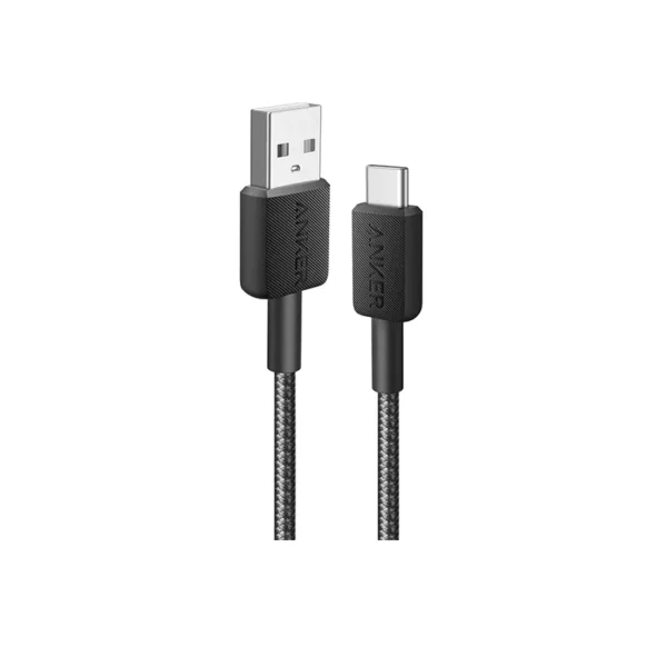Anker - USB-A to USB-C - 6ft - Black