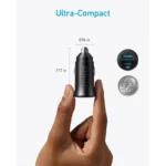 Anker Car Charger 30W 2 Ports Black - Image 3