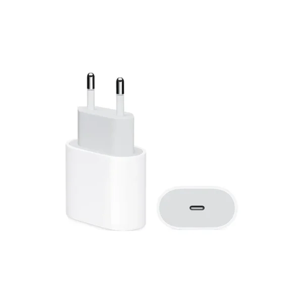 Apple - 20W Power Adapter USB-C - White