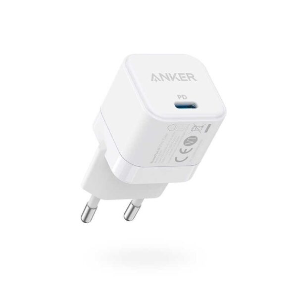 Anker - PowerPort III 20W Charger Cube - White