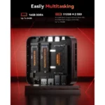 NiPoGi - E3B Mini PC Ryzen 5 7430U 16GB RAM 512GB - Black - Image 8