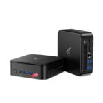 NiPoGi - E3B AMD Ryzen 5 7430U 16GB RAM 512 SSD Mini PC- Black