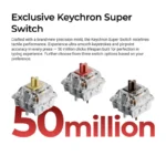 Keychron - C3 Pro 8K QMK Wired Custom Mechanical Keyboard - Image 6