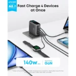 Anker - Charger 140W 4-Port PD With USB-C Cable - Image 5