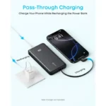 Anker - Zolo Power Bank 10K 22.5W Built-In USB-C Cable - Image 2